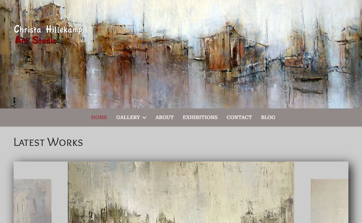 Artwork of Christa Hillekamp - Nerja, Andalucia - Latest Works