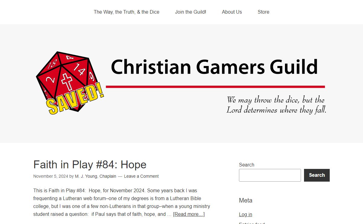 Christian Gamers Guild -
