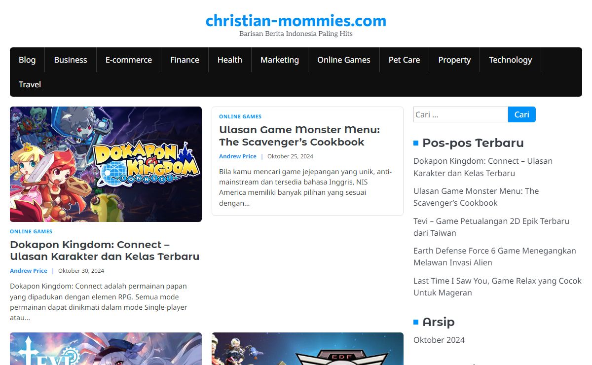 christian-mommies.com - Barisan Berita Indonesia Paling Hits