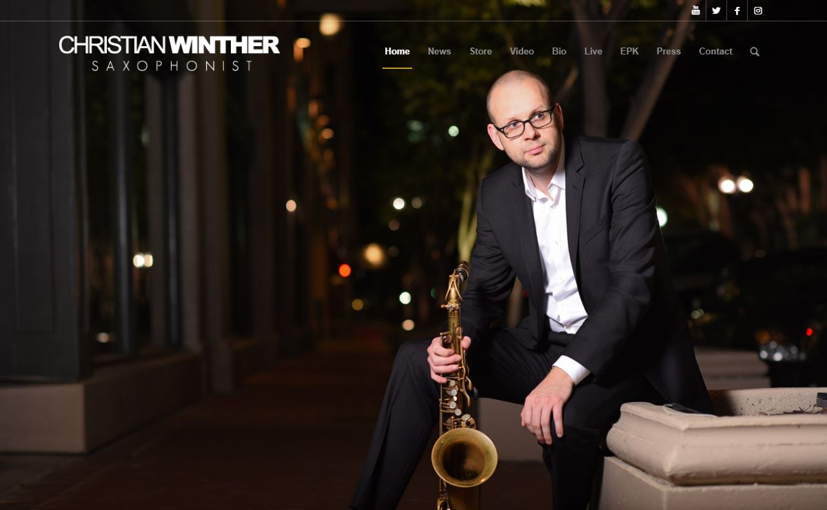 Christian Winther | Saxophonist | New Orleans