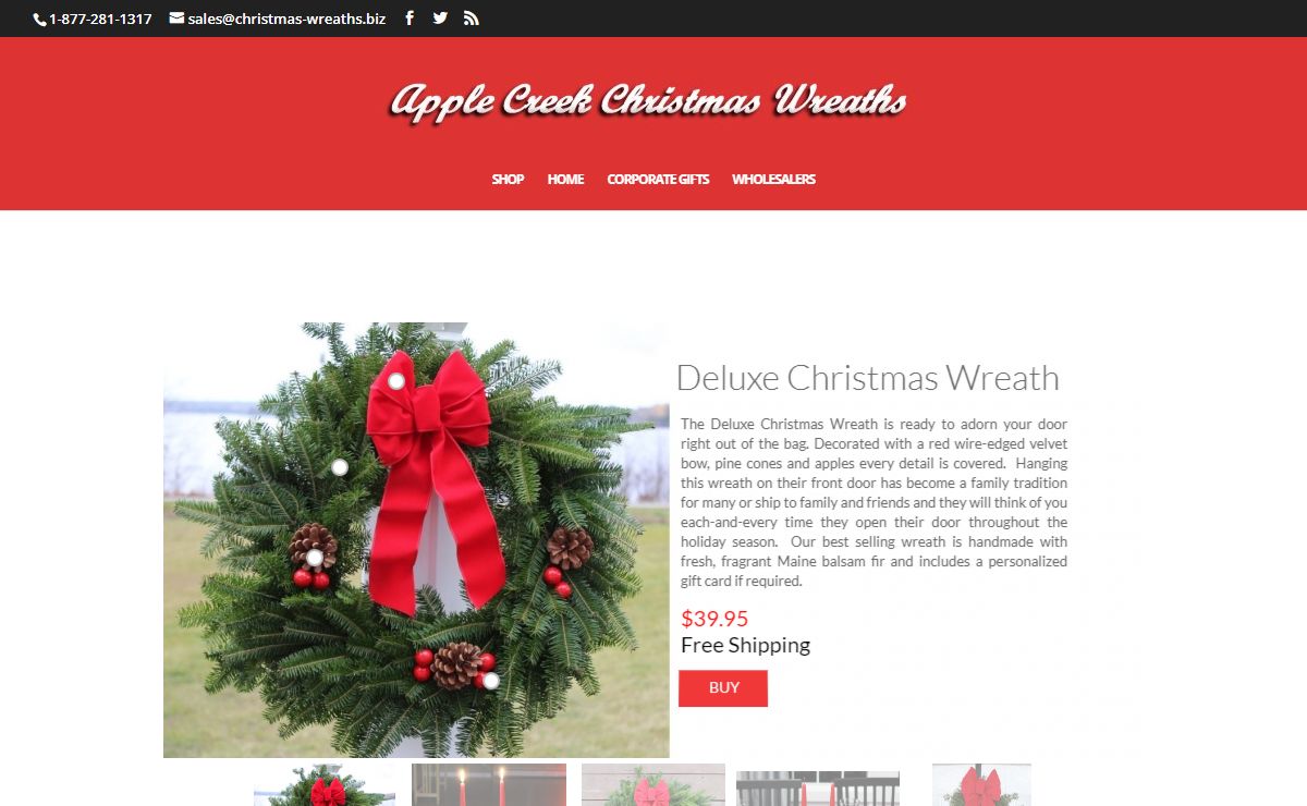 Christmas Wreaths | Apple Creek