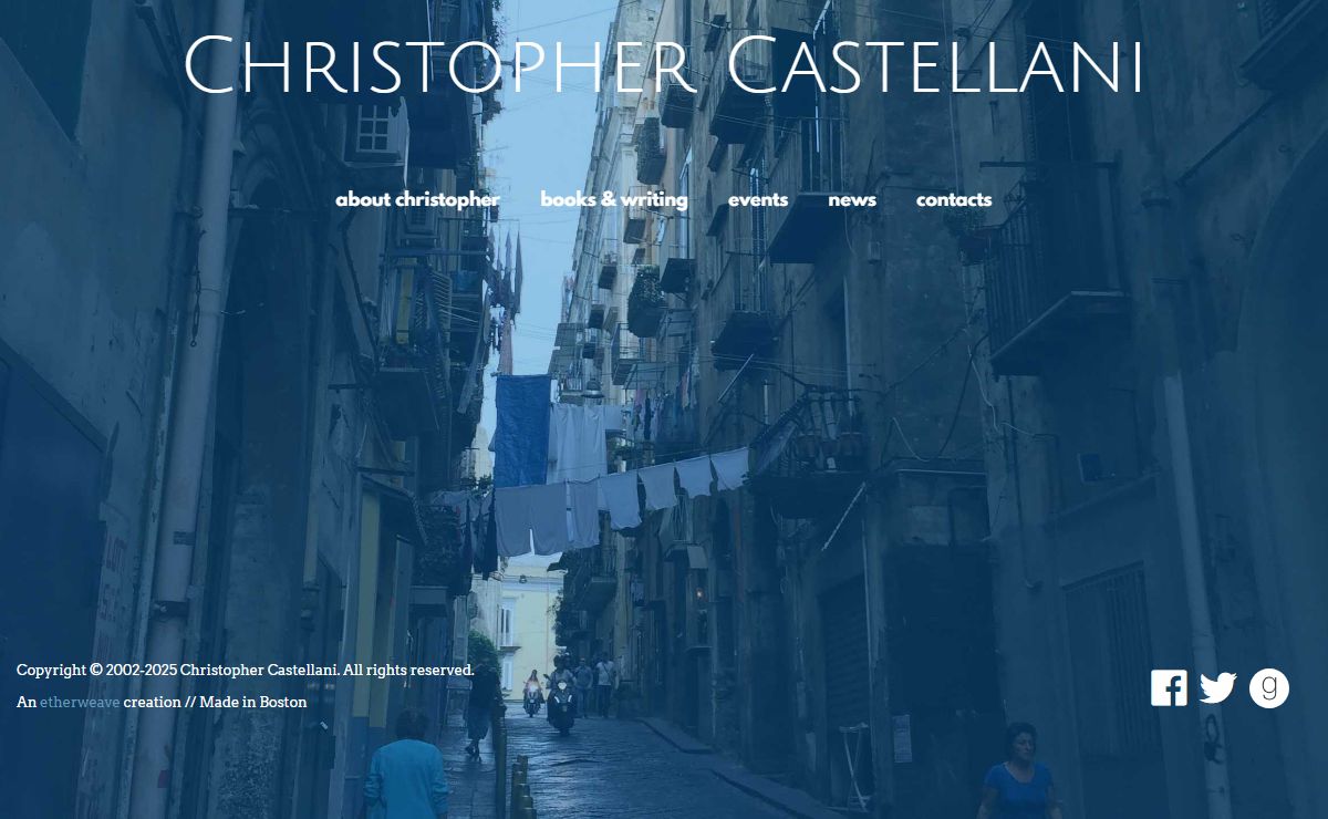 Christopher Castellani | Official website | Home