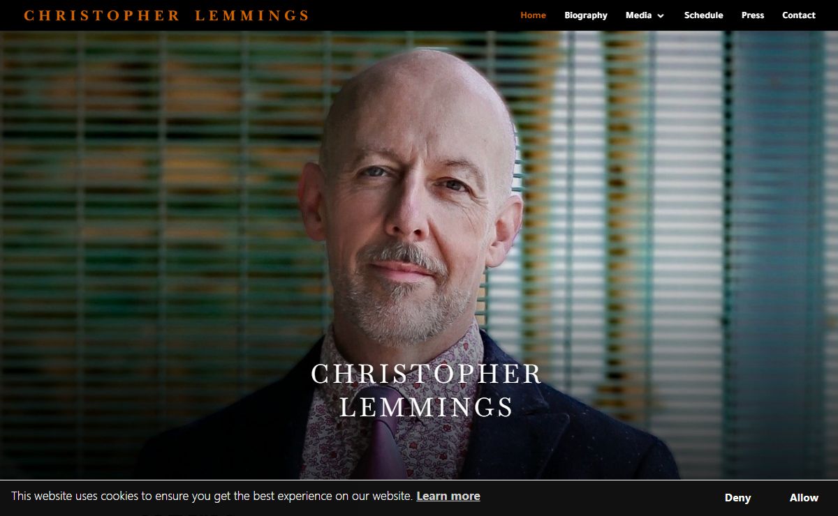Christopher Lemmings | Tenor | Leading Interpreter | Performer