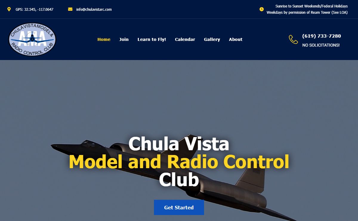 Chula Vista Model and Radio Control Club – San Diego's last turbine friendly RC field