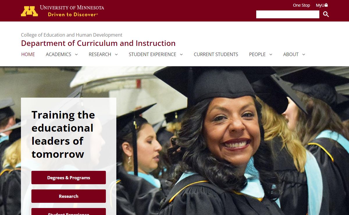 Home | Department of Curriculum and Instruction | Department of Curriculum and Instruction