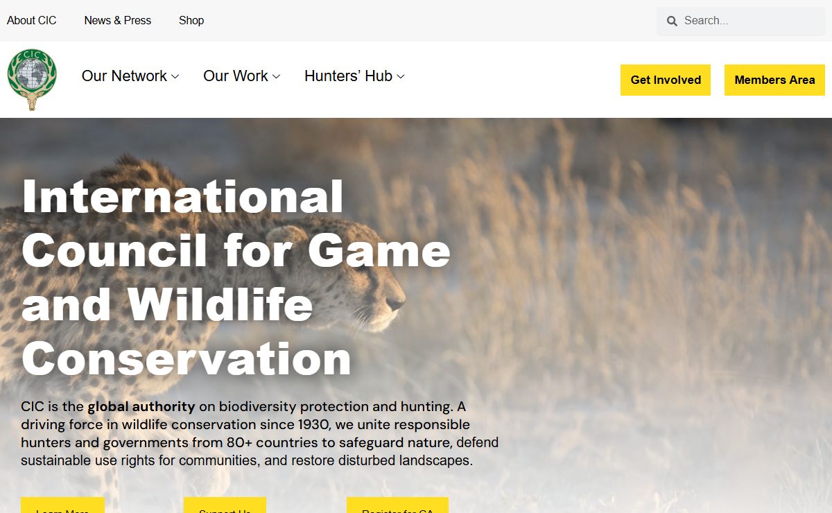 2024 Homepage - INTERNATIONAL COUNCIL FOR GAME AND WILDLIFE CONSERVATION (CIC)