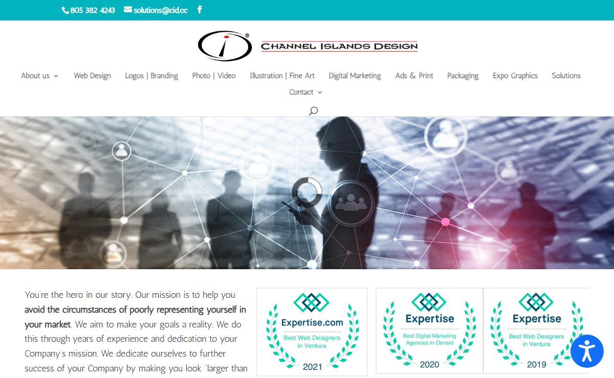 Website and Print design Oxnard, Ventura, Camarillo - CID