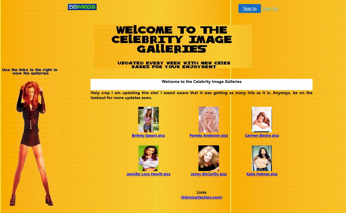 Welcome to the Celebrity Image Galleries