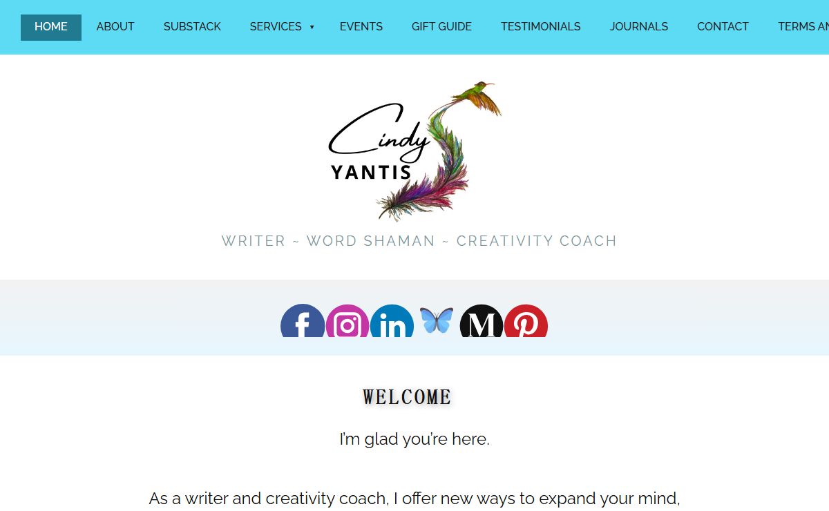 Home - Cindy Yantis