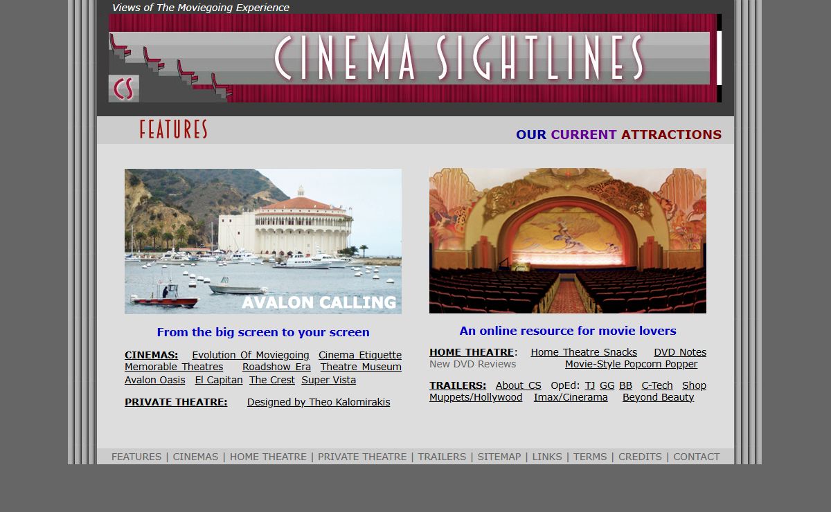 CINEMA SIGHTLINES