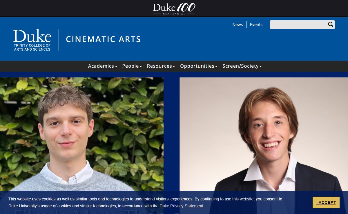 Front Page | Cinematic Arts