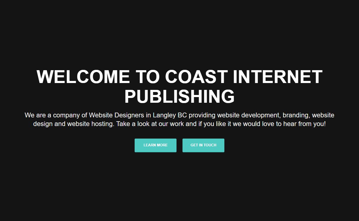 Website Designers in Langley BC - Coast Internet Publishing