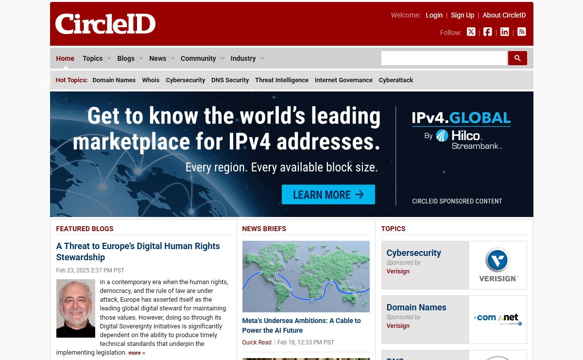 CircleID - Breaking Internet News, Opinions and Blogs