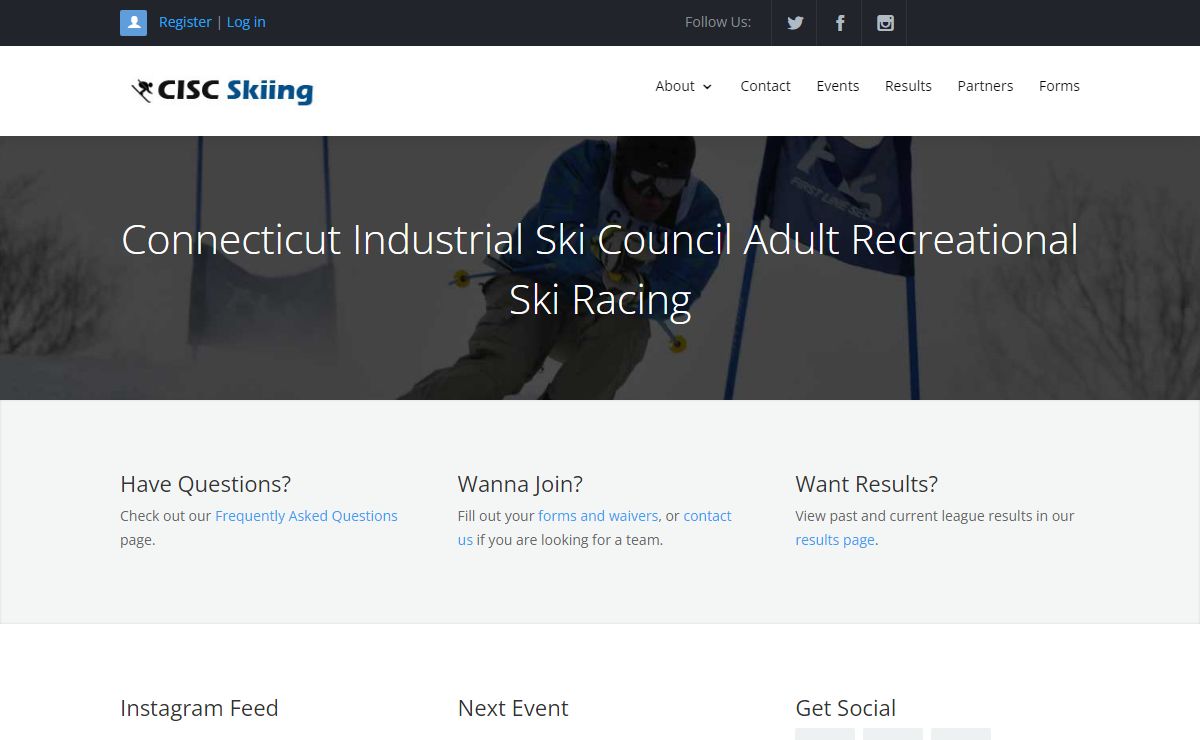 Home Page - Cisc Skiing