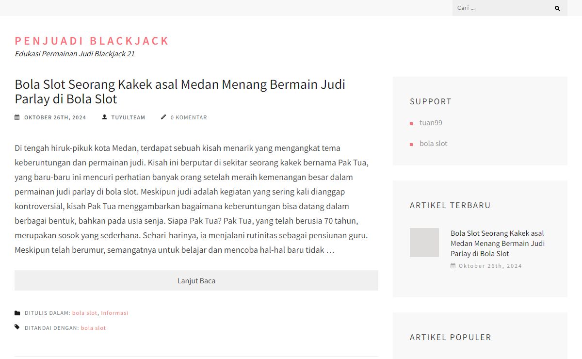 Penjuadi blackjack - Edukasi Permainan Judi Blackjack 21