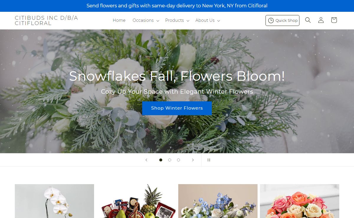 New York Florist with Same-Day Delivery | Citifloral–Citibuds INC D/B/A Citifloral