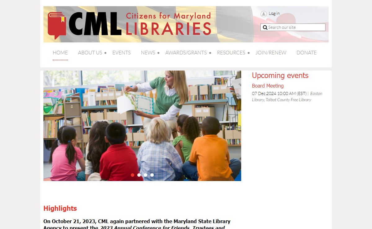 Citizens for Maryland Libraries - Home