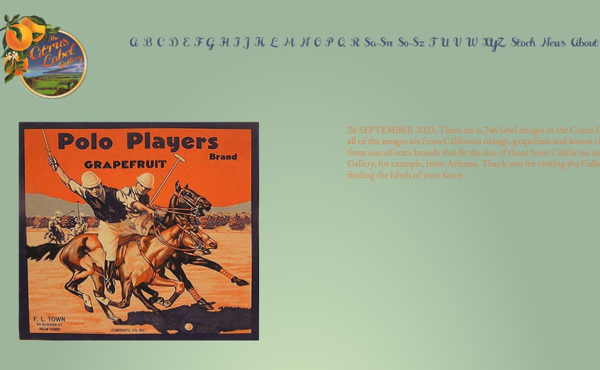 The Citrus Label Image Gallery – The best citrus label collection online
