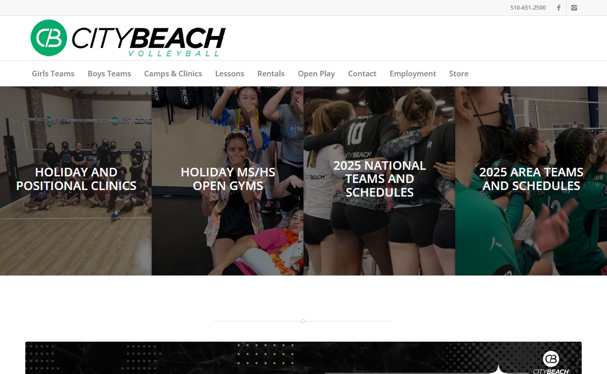 Welcome to City Beach - Home | City Beach Volleyball