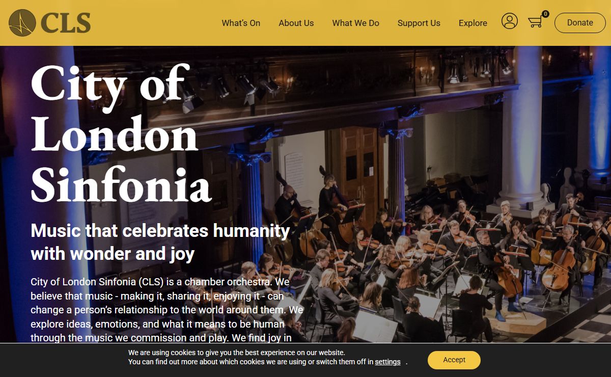 Music that celebrates humanity with wonder and joy