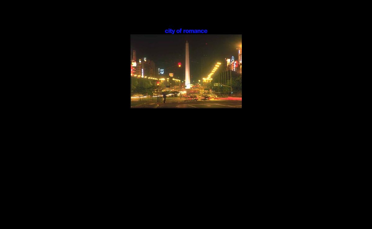 city of romance
