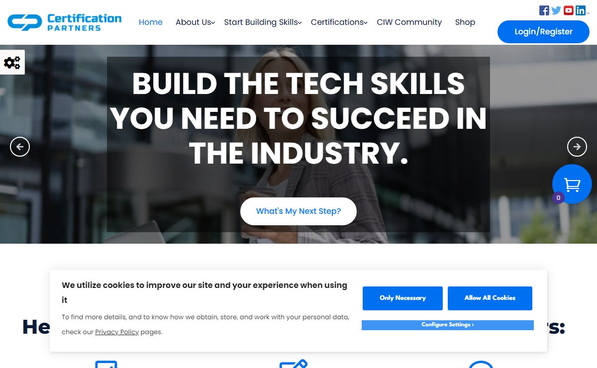 Homepage - Certification Partners