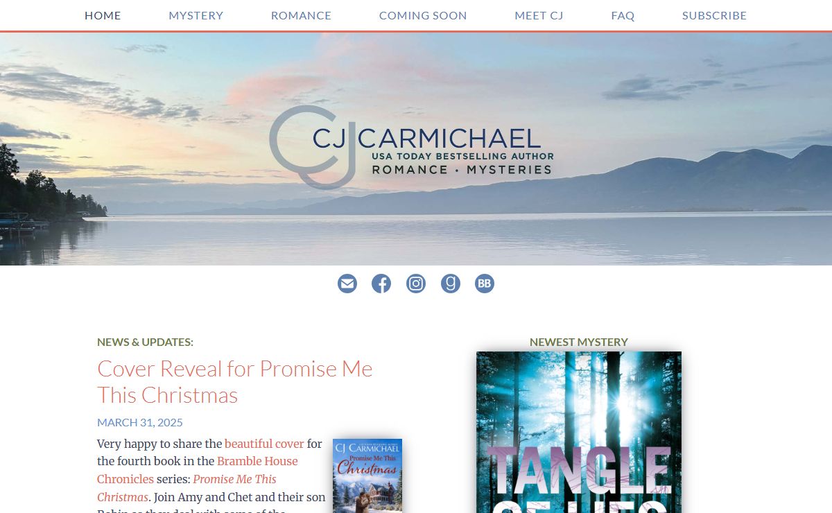 CJ Carmichael | USA Today Bestselling Author