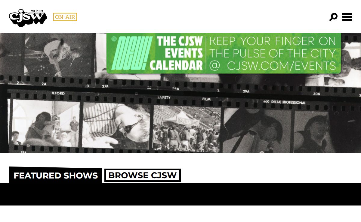 CJSW Radio – Calgary's only Campus & Community Radio Station