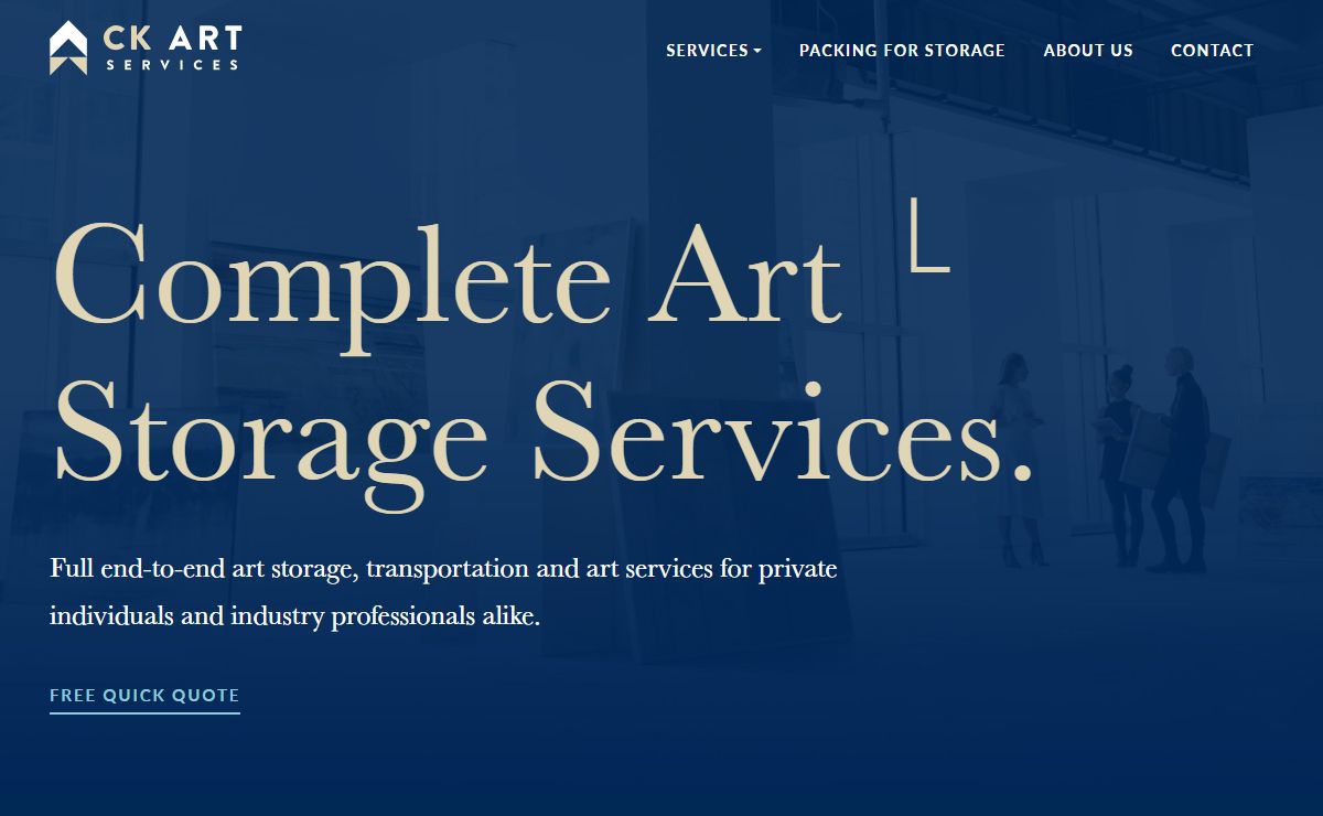 Complete Art Storage Services - CK Art Services