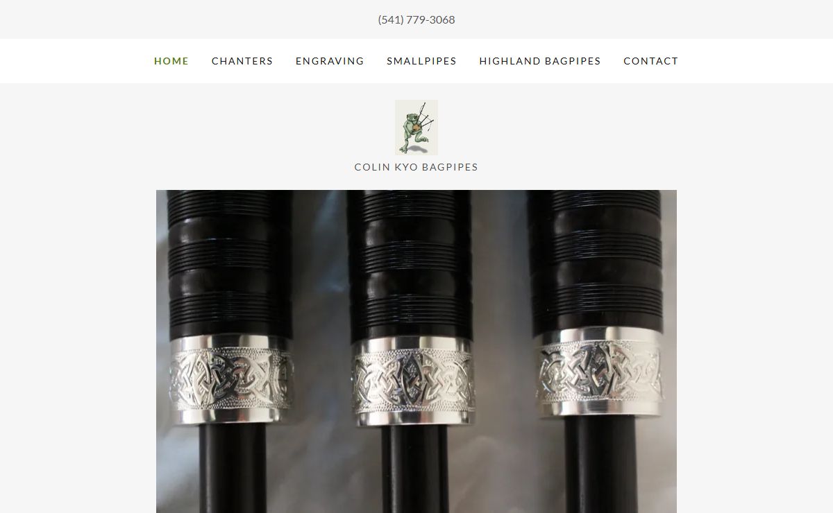 Colin Kyo Bagpipes