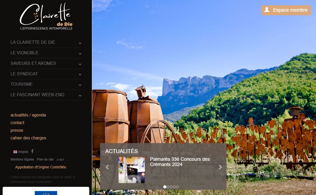 Clairette de die - Maison de la Clairette de Die (site officiel)