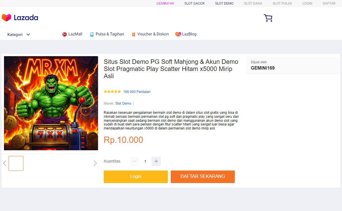 Situs Slot Demo PG Soft Mahjong & Akun Demo Slot Pragmatic Play Scatter Hitam x5000 Mirip Asli