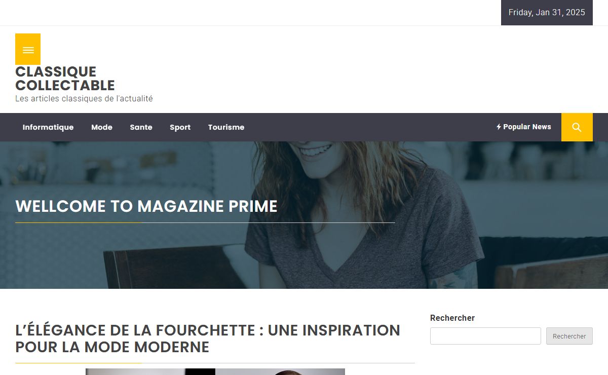 Classique collectable – Les articles classiques de l'actualité