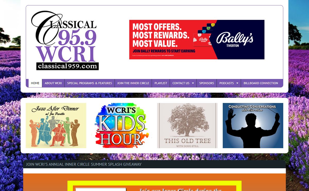 Classical 95.9 WCRI – The Classical Station for Rhode Island