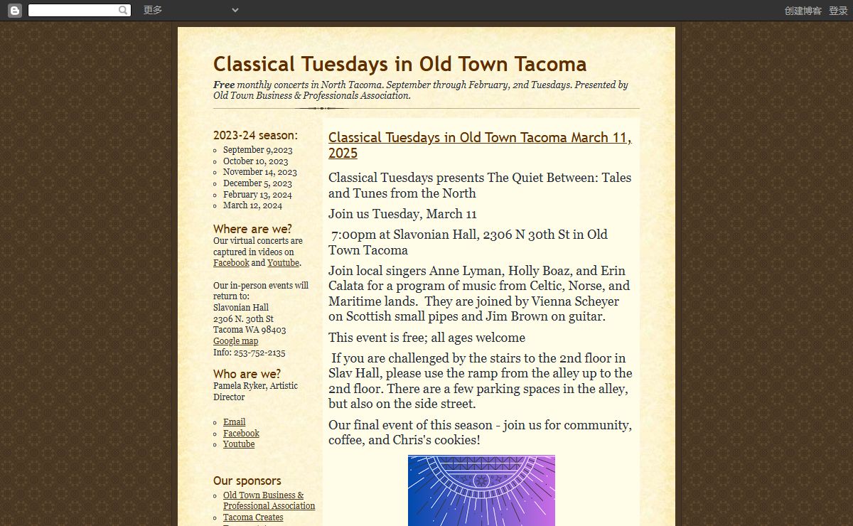 Classical Tuesdays in Old Town Tacoma