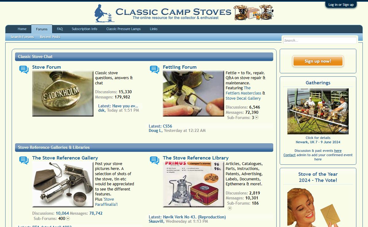 Classic Camp Stoves
