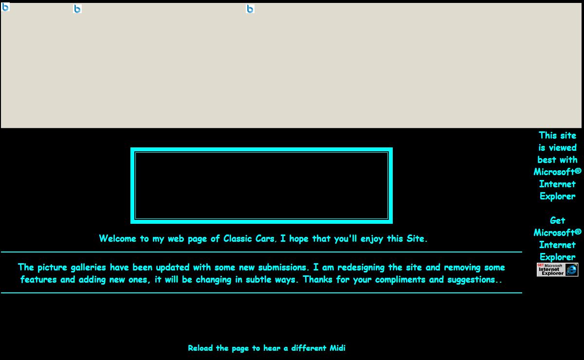 David Stockman's Web Page of Classic Cars