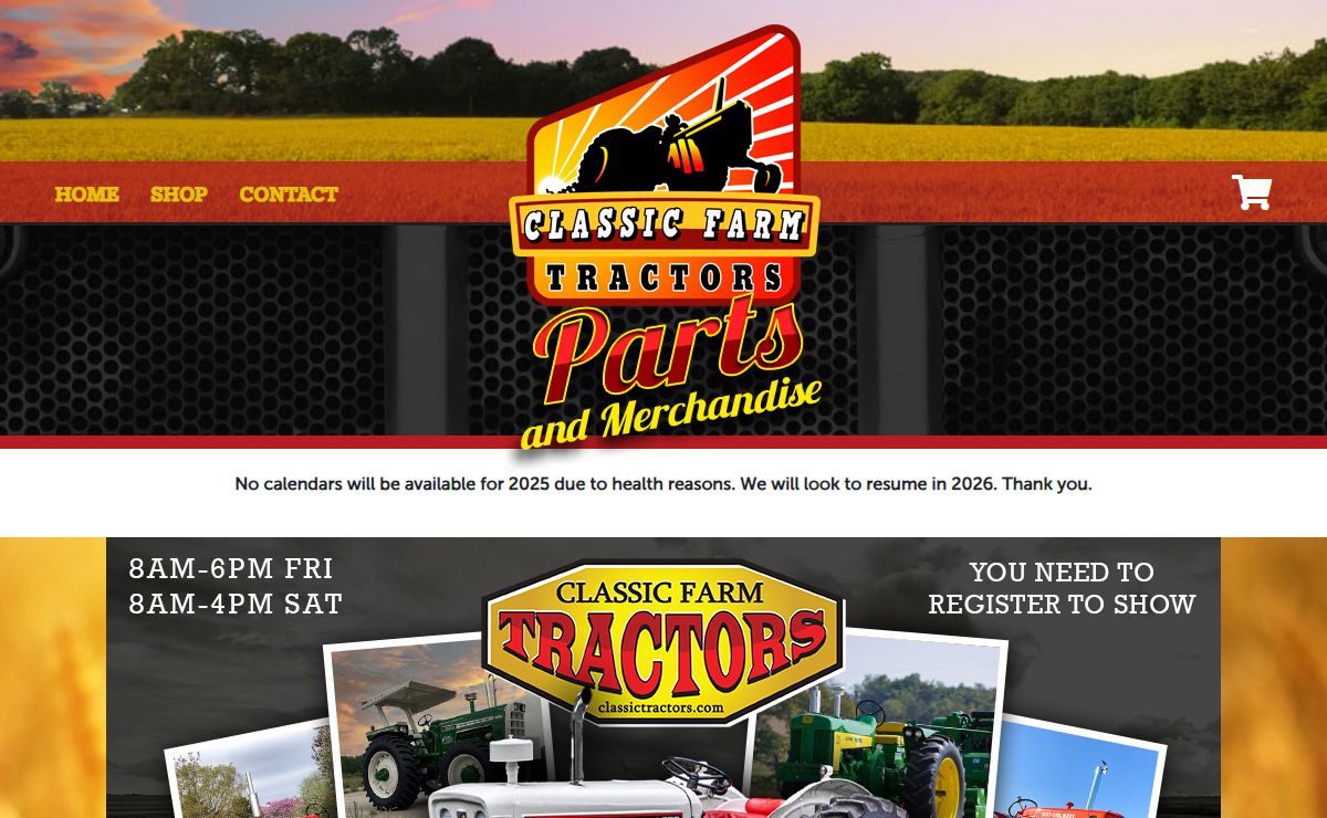 Home - Classic Farm Tractors