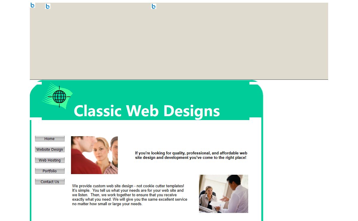 Classic Web Designs :: Home Page