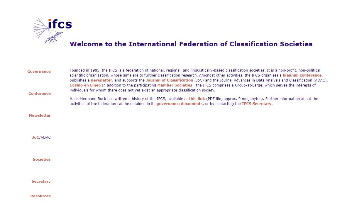 IFCS home page