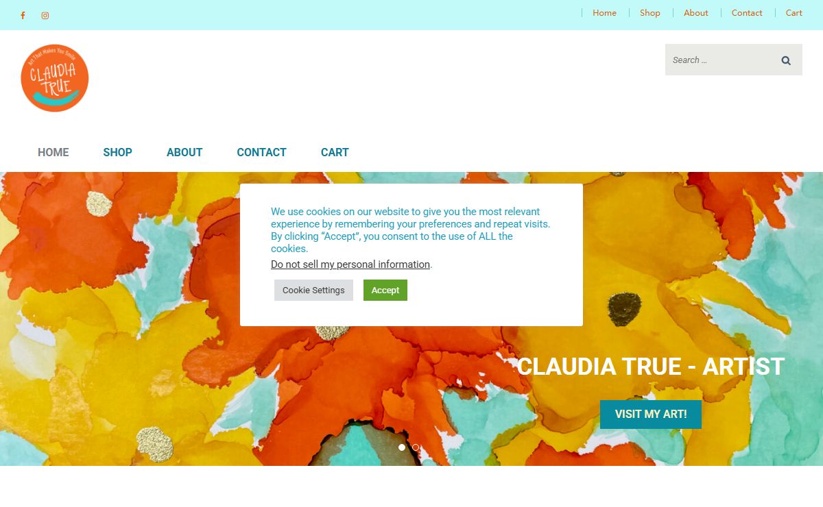 Claudia True, Artist – Art that Makes you Smile