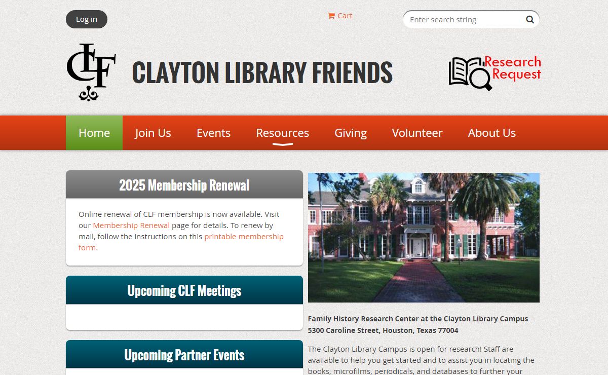 Clayton Library Friends - Home