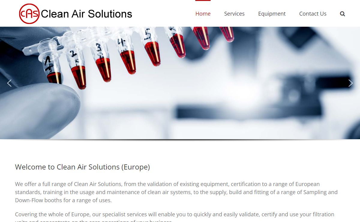 Clean Air Solutions | Clean Room Validation
