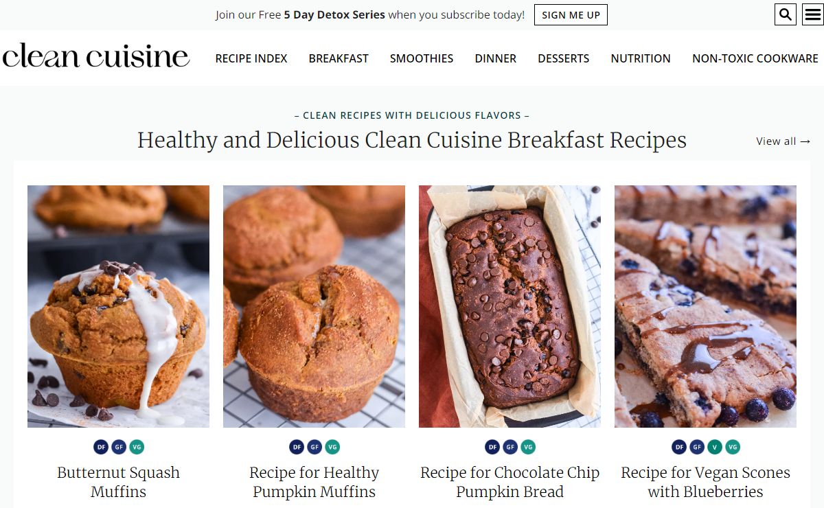 clean cuisine - Clean Eating Recipes and Nutrition
