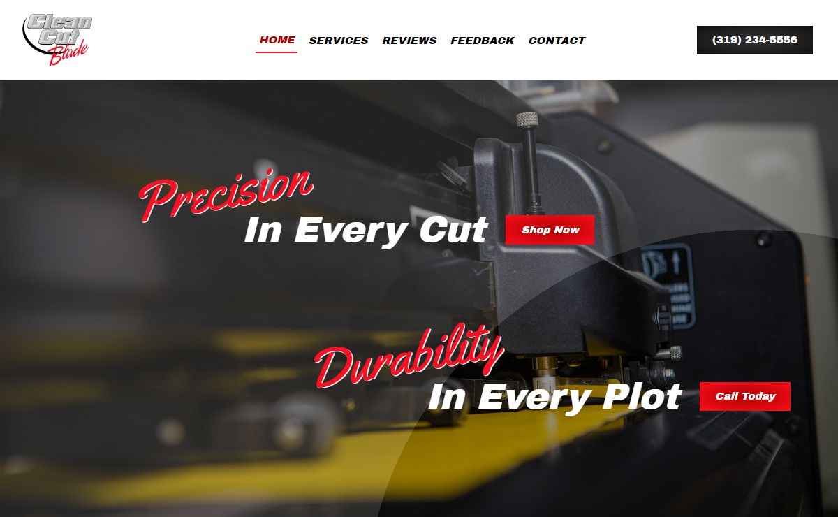 Industrial Blades Manufacturing in Waterloo, IA - Blade Makers