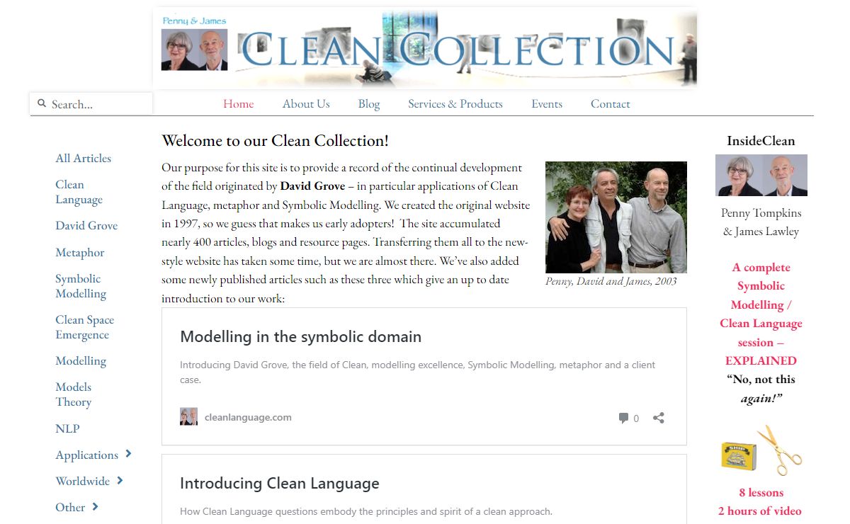 cleanlanguage.com – The Clean Language Collection