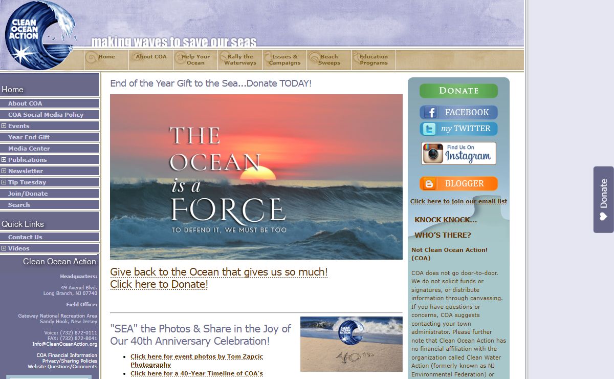 Clean Ocean Action: Be the Solution to Ocean Pollution