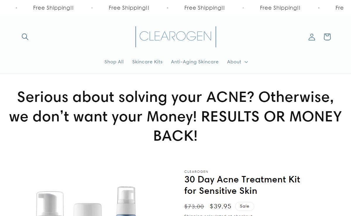 Teen & Adult Acne Treatment | Prevent Breakouts | Clearogen – Clearogen