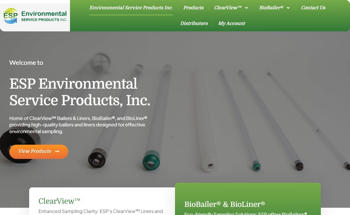 Environmental Service Products Inc. - Environmental Service Products Inc.
