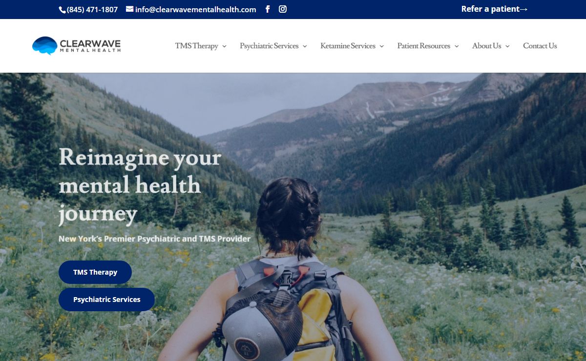 TMS Therapy New York | Clearwave Mental Health
